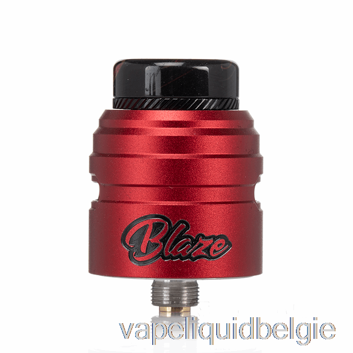 Vape Vloeibare Donderkopcreaties Blaze Solo 24mm Bf Rda Rood